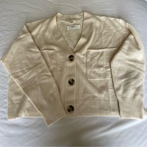 NWT Madewell Cashmere Cardigan